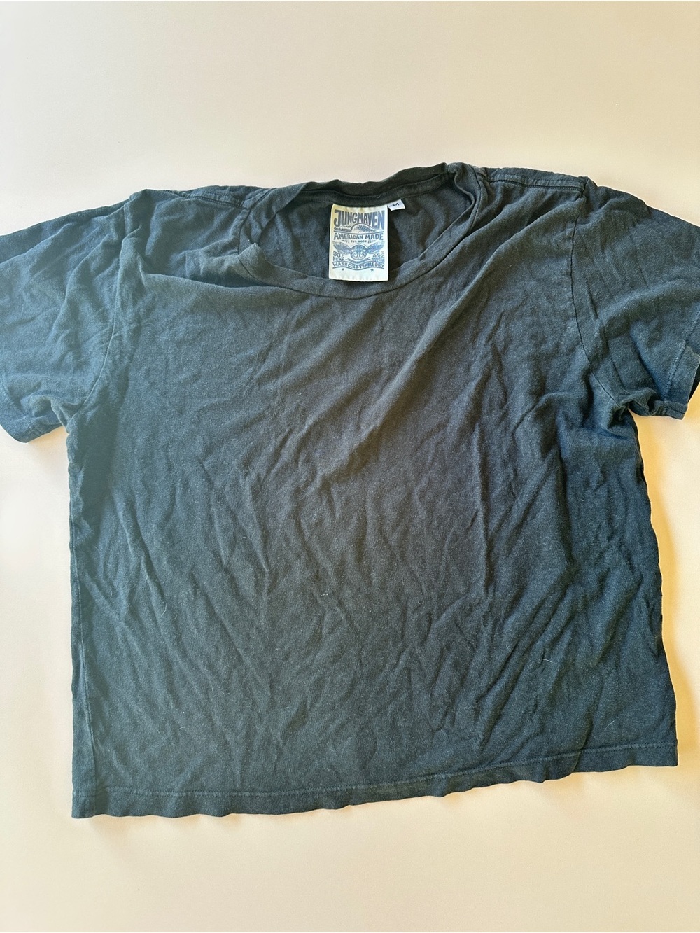 Jungmaven Short Sleeve Crew Tee in black